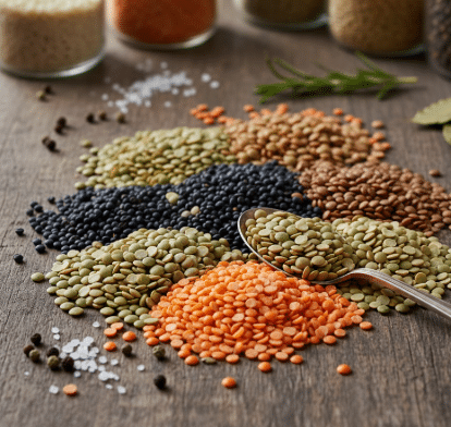 como se dice lentejas en ingles